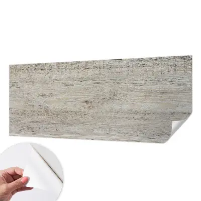 Motivtapete fürs Wohnzimmer mit Holzringen als Dekormotiv
