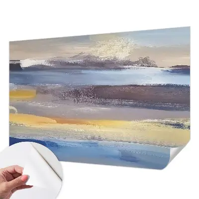 Motivtapete nach Maß mit friedlicher Landschaft als Motiv