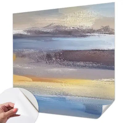 Motivtapete nach Maß mit friedlicher Landschaft als Motiv