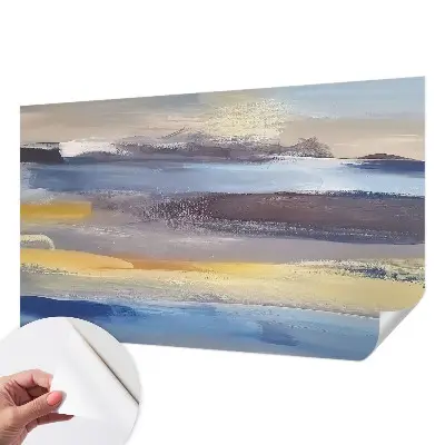 Motivtapete nach Maß mit friedlicher Landschaft als Motiv