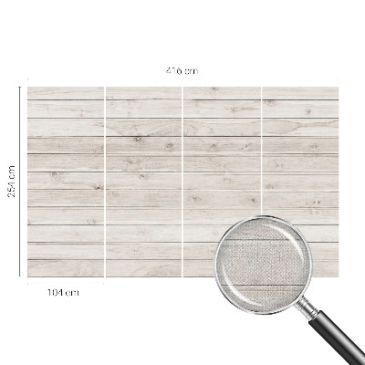 Selbstklebende Fototapete für die Wand Naturholz