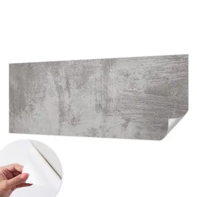 Selbstklebende Fototapete fürs Schlafzimmer mit Motiv in Rohbeton-Optik