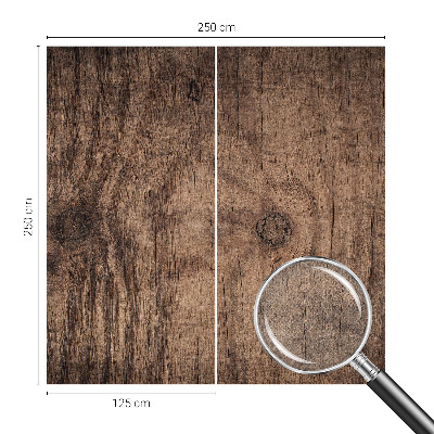 Selbstklebende Fototapete fürs Kinderzimmer Rustikales Holz