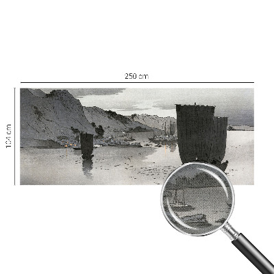 Fototapete in 3D-Optik Abendbucht