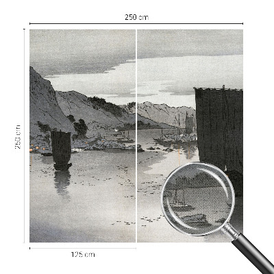 Fototapete in 3D-Optik Abendbucht