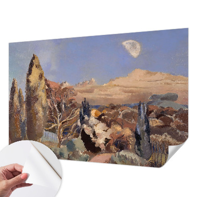18D-Fototapete mit Waldlandschaft