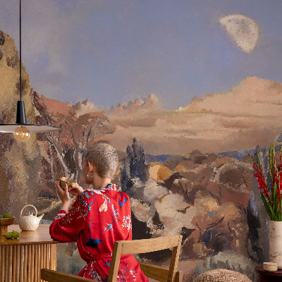 18D-Fototapete Waldlandschaft