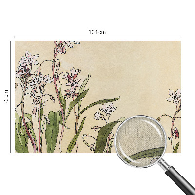 Moderne Fototapete nach Maß Florale Eleganz