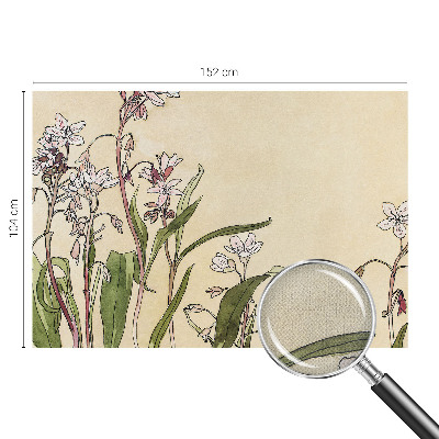 Moderne Fototapete nach Maß Florale Eleganz