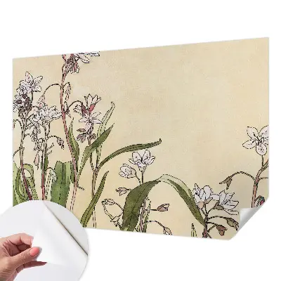 Moderne Fototapete nach Maß mit floralem Motiv in eleganter Ausführung