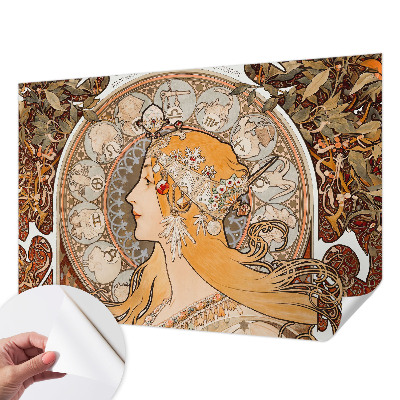 Selbstklebende Fototapete für die Wand Tierkreis-Eleganz