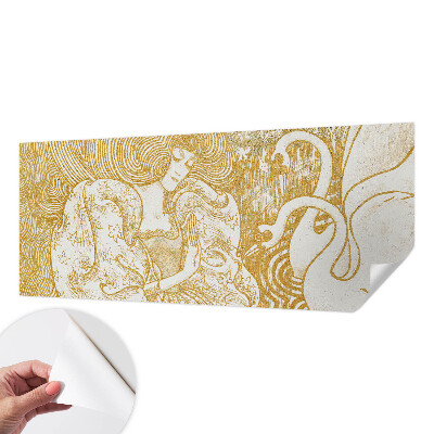 Selbstklebende Fototapete fürs Wohnzimmer Weibliche Eleganz