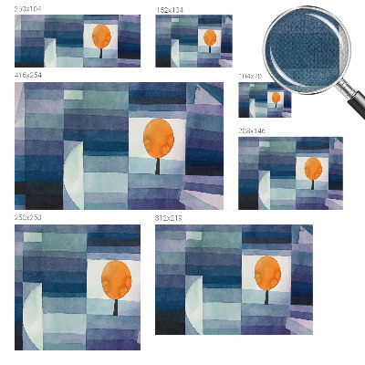 Selbstklebende Fototapete fürs Kinderzimmer Abstrakter Baum