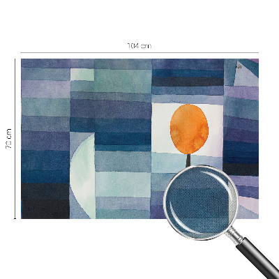 Selbstklebende Fototapete fürs Kinderzimmer Abstrakter Baum