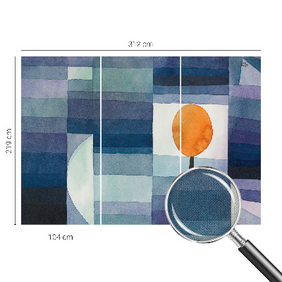 Selbstklebende Fototapete fürs Kinderzimmer Abstrakter Baum