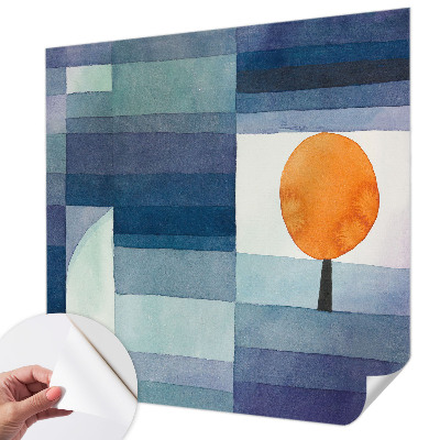 Selbstklebende Fototapete fürs Kinderzimmer Abstrakter Baum