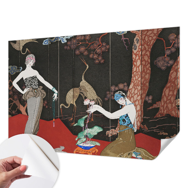 19D-Fototapete fürs Wohnzimmer Elegante Szene