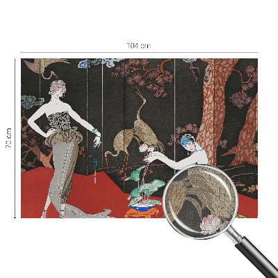 19D-Fototapete fürs Wohnzimmer Elegante Szene