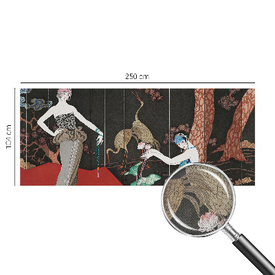 19D-Fototapete fürs Wohnzimmer Elegante Szene