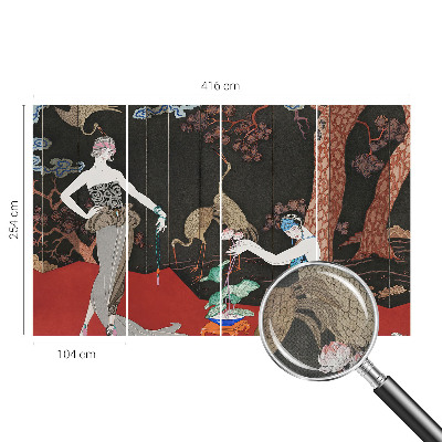 19D-Fototapete fürs Wohnzimmer Elegante Szene