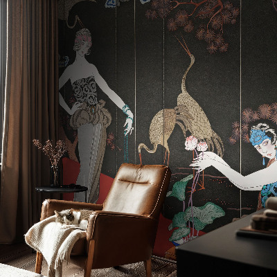 19D-Fototapete fürs Wohnzimmer Elegante Szene