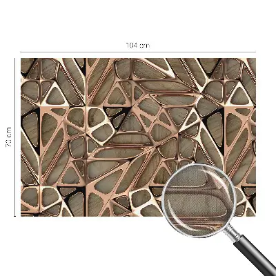 Fototapete nach Maß mit geometrischem Muster