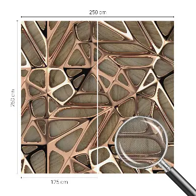 Fototapete nach Maß mit geometrischem Muster