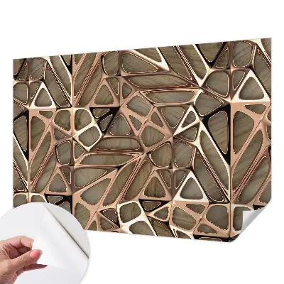 Fototapete nach Maß mit geometrischem Muster
