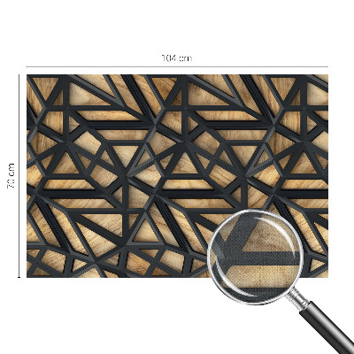 Moderne Fototapete nach Maß Geometrische Verbindung