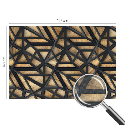 Moderne Fototapete nach Maß Geometrische Verbindung