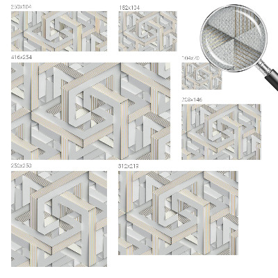 Motivtapete fürs Wohnzimmer Trugbilder