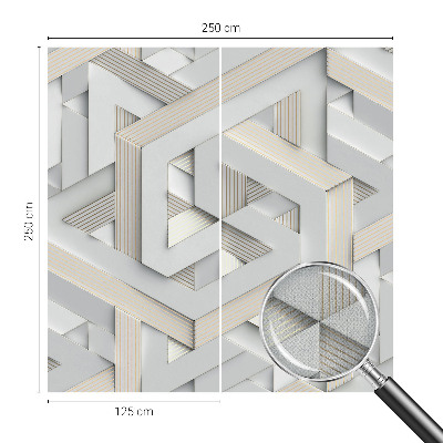 Motivtapete fürs Wohnzimmer Trugbilder