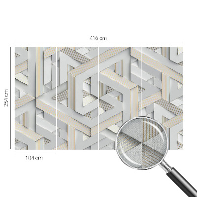 Motivtapete fürs Wohnzimmer Trugbilder