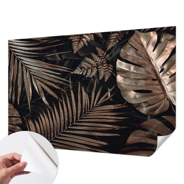 Hochwertige Bildtapete Exotische Blätter