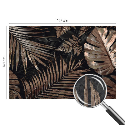 Hochwertige Bildtapete Exotische Blätter