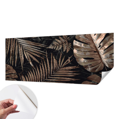 Hochwertige Bildtapete Exotische Blätter