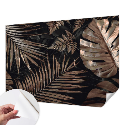 Hochwertige Bildtapete Exotische Blätter