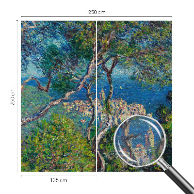 Fototapete in 3D-Optik mit Mittelmeerblick
