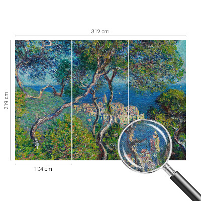 Fototapete in 3D-Optik Mittelmeerblick