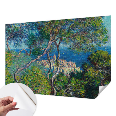 Fototapete in 3D-Optik mit Mittelmeerblick