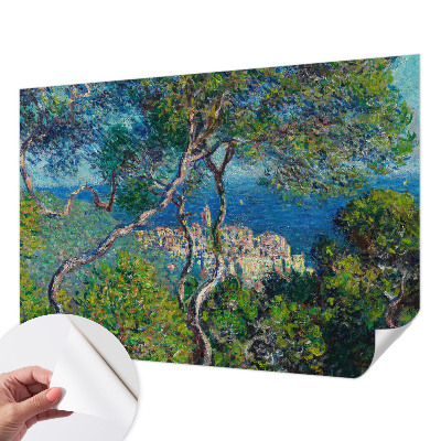 Fototapete in 3D-Optik mit Mittelmeerblick