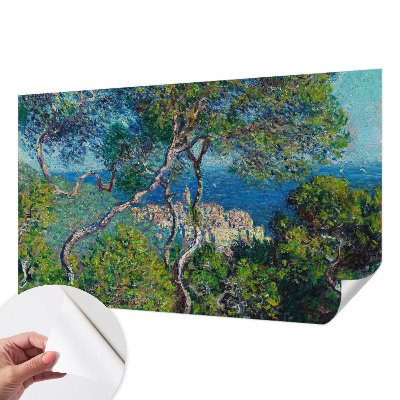 Fototapete in 3D-Optik mit Mittelmeerblick
