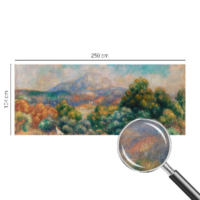20D-Fototapete fürs Schlafzimmer mit einer Berglandschaft als Motiv
