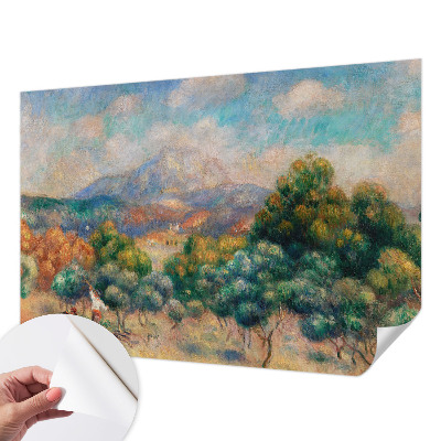 20D-Fototapete fürs Schlafzimmer Berglandschaft