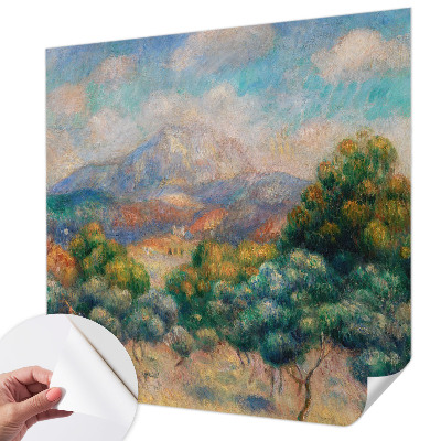 20D-Fototapete fürs Schlafzimmer mit einer Berglandschaft als Motiv