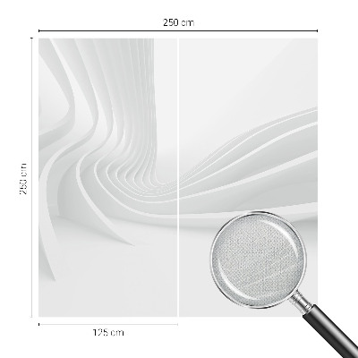 20D-Fototapete mit Motiv von Flüssigkeitsleitungen