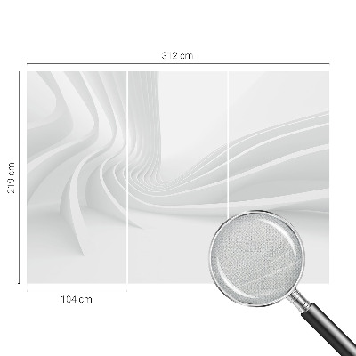 20D-Fototapete mit Motiv von Flüssigkeitsleitungen