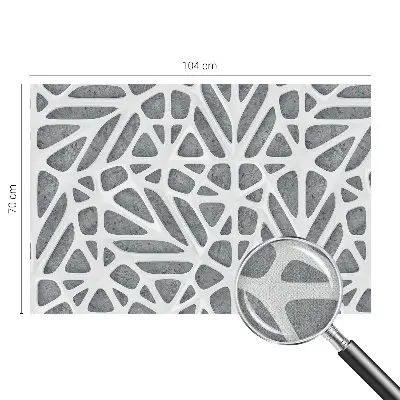 Fototapete nach Maß mit geometrischem Netzwerkmuster