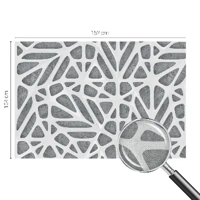 Fototapete nach Maß mit geometrischem Netzwerkmuster