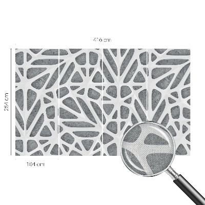 Fototapete nach Maß Geometrisches Netzwerk